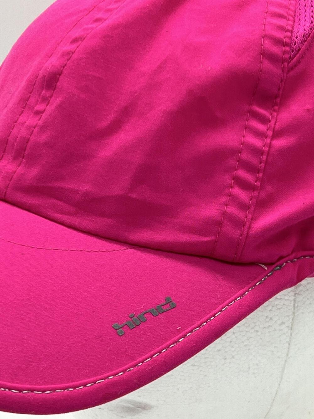 Hind Hat Cap Strap Back Unisex One Size Pink Mesh Baseball Running Athletic - Picture 2 of 7